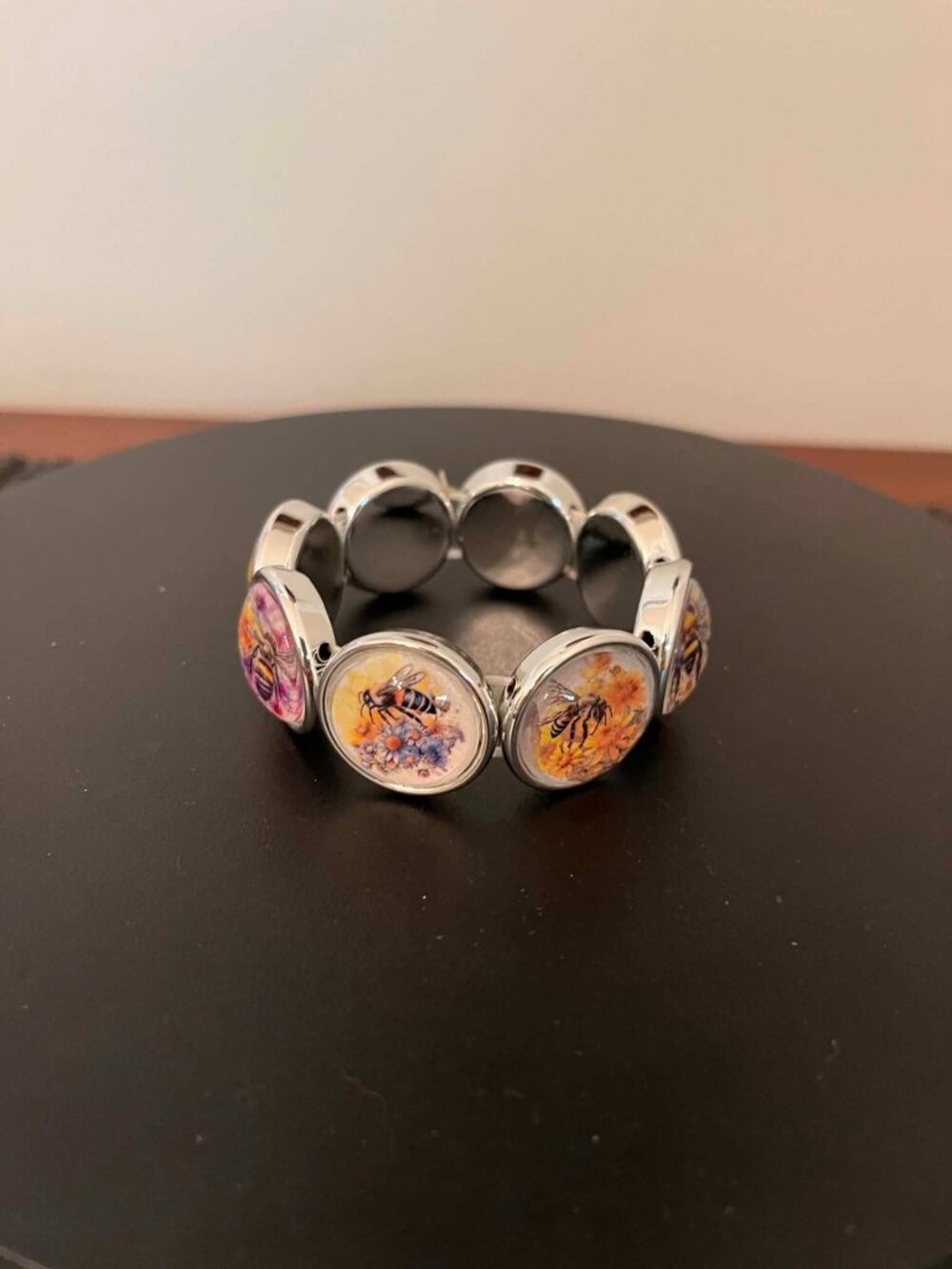 Bee Themed Stretch Bracelet